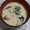 か～ぽ☆'s cooksnap of when they made 小松菜とベーコンのミルクスープ.