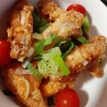 nyapple's cooksnap of when they made 辛いよ！赤い唐揚げ☆その２.