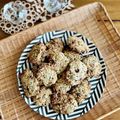 マルんちの丸顔's cooksnap of when they made 卵、薄力粉不使用オートミールクッキー.