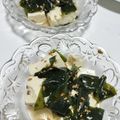 海がすき's cooksnap of when they made 豆腐とワカメの簡単サラダ.