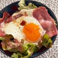 クレイプメートル's cooksnap of when they made カマンベールがとろ～り☆ハムエッグ丼.