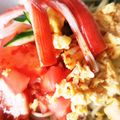くむちん's cooksnap of when they made ★　簡単一人ご飯　ピリ辛冷やし中華　★　.