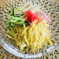 ボブナナ's cooksnap of when they made 手作りごまだれ♡美味しいレンジ冷やし中華.