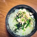 P_heaven's cooksnap of when they made まんぷくダイエット＊しらたき麺の塩鶏そば.