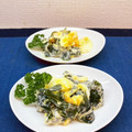 horseland's cooksnap of when they made *茹で卵とわかめのマヨ和え*.