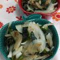 赤い電話's cooksnap of when they made 新玉ねぎとワカメの簡単さっぱり和え.