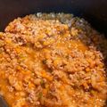 tomato1118's cooksnap of when they made 離乳食後期～＊お野菜たっぷりミートソース.
