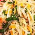 梅おにぎりが好き's cooksnap of when they made さっとできる！もやしとニラの簡単ナムル！.