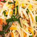 梅おにぎりが好き's cooksnap of when they made さっとできる！もやしとニラの簡単ナムル！.