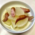 azbjbn's cooksnap of when they made 大根と厚切りベーコンの煮物.