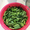 pnyo's cooksnap of when they made ソテーに簡単☆裏技！ほうれん草のあく抜き.