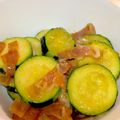 ゆうともままっち's cooksnap of when they made ズッキーニとベーコンのコンソメチーズ炒め.