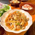 イシポン's cooksnap of when they made 海鮮チャプチェ風しらたき.