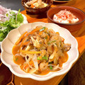 イシポン's cooksnap of when they made 海鮮チャプチェ風しらたき.