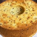 クックはるん☆'s cooksnap of when they made さつまいもと黒ごまのシフォンケーキ.
