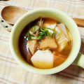 めぐ＊ぴぃ's cooksnap of when they made 大好き♡さつま揚げのお味噌汁.
