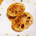 しましま＊ここあ's cooksnap of when they made 蓮根焼売/レンコンはさみ蒸しシュウマイ.
