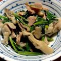見習い台所戦士's cooksnap of when they made ほうれん草と舞茸の簡単マヨソテー♡.