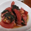 fu♪♪'s cooksnap of when they made さっぱり和え物♡トマト×のり.