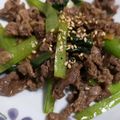 くむちん's cooksnap of when they made 小松菜と牛肉のニンニク炒め❤️.