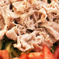 べクーべ's cooksnap of when they made しっとりやわらか☆しゃぶしゃぶ肉の茹で方.