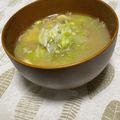 QPはにー's cooksnap of when they made 春キャベツのお味噌汁.