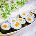 Satoco❋'s cooksnap of when they made たくあん海苔巻き.