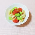 まあまま☆0403's cooksnap of when they made コンキリエのそら豆＆トマトサラダ.