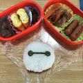 あのと's cooksnap of when they made 超簡単キャラ弁 ベイマックス ツムツム.