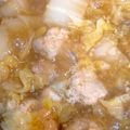 chiko♫'s cooksnap of when they made 白菜＆肉団子のあんかけ煮.