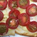 ささささ＆＊'s cooksnap of when they made ♡↭ミニトマトのオープンサンド↭♡.