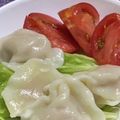 ☆ごはんできた☆'s cooksnap of when they made 水餃子サラダ.