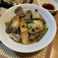 クッタロさん's cooksnap of when they made 牛肉と里芋と蓮根のほっこり煮.