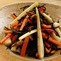 スタッフたかこ's cooksnap of when they made 島らっきょうとひじきの炒り煮.