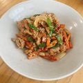 りえっくす♡'s cooksnap of when they made ✿豚こまプルコギ✿.