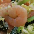あゆたっくん's cooksnap of when they made 時短！キャベツとむき海老の中華風.