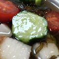 あゆたっくん's cooksnap of when they made もずく酢で簡単♡シャキッと野菜の酢の物.