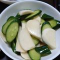 きのっぴぃ２号's cooksnap of when they made カブと胡瓜の浅漬け.