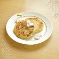 キンプリ's cooksnap of when they made 材料2つ！米粉のバナナパンケーキ.