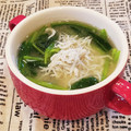 あーこ姐's cooksnap of when they made ほうれん草とちりめんじゃこのお味噌汁❀.
