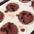 クックX37VVL☆'s cooksnap of when they made 米油で＊チョコマフィン＊.