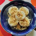 美らはいび's cooksnap of when they made 最強☆簡単☆便秘しらず！きな粉バナナ.