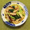 コムギ大好き's cooksnap of when they made 小松菜ときのこと揚げの煮びたし.