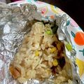 ☆ayumikan☆'s cooksnap of when they made 炊飯器で簡単桜えびとmixナッツのおこわ.