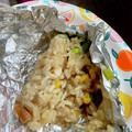 ☆ayumikan☆'s cooksnap of when they made 炊飯器で簡単桜えびとmixナッツのおこわ.