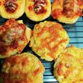 ふぅみる's cooksnap of when they made おからパウダーでソーセージパン.