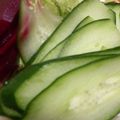 ﾌﾞﾚﾝﾀﾞ's cooksnap of when they made レタスときゅうりのサラダ.