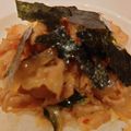 ゆうママ(•ө•)♡'s cooksnap of when they made 子どもも大好き♪豚キムチ丼.