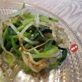shelles's cooksnap of when they made あっという間！もやし&ほうれん草のナムル.