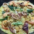 miki0727's cooksnap of when they made すぐできる♡シーフードパエリア.